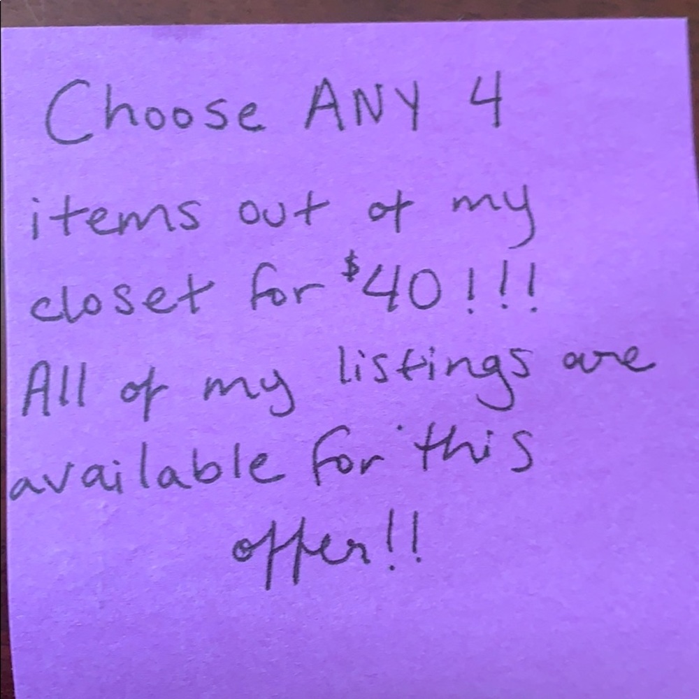 Mix and match sale!!